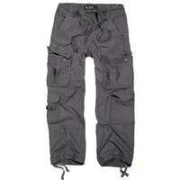 Brandit Cargohose Pure Vintage Trouser Klassisches Design mit vielen Taschen
