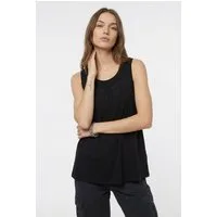 O'Neill Tanktop ESSENTIALS TOKEENA TANKTOP mit bestickten Einsätzen am U-Ausschnitt, normale Passform