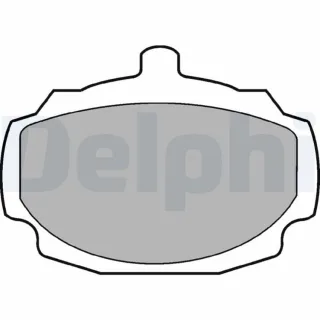 Delphi Bremsbel?ge vorne MG Mgb 1,8