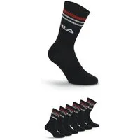 Fila Socken UNISEX LIFESTYLE PLAIN SOCKS (6-Paar) mit Logo-Schriftzug