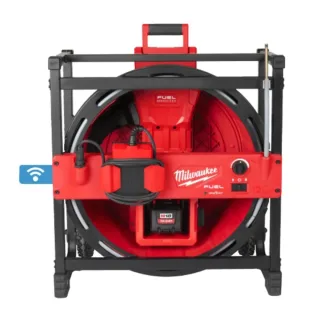 Milwaukee M18HSFSM-122 Hochgeschwindigkeitsrohrreiniger mit flexibler Welle - 4933480722