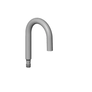 Dornbracht Auslauf Ersatzteile 90282221501 100 mm, 7 l/min. chr gebürstet 90282221501-93
