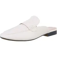 Ital-Design Damen Mules Freizeit Pantolette (88930358) Blockabsatz Pantoletten in Weiß