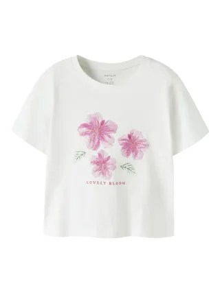 NAME IT - NMFHIMAYA SS NREG TOP BOX Bright White - Gr. - 104