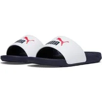 PUMA COOL CAT 2.0 PS Badesandale mit gepolstertem Riemen, weich gepolstertes Fußbett, ohne Verschluss