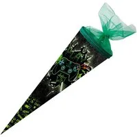 Nestler Schultüte Nestler Schultüte Play & Win rund mit Tüllverschluss 50cm
