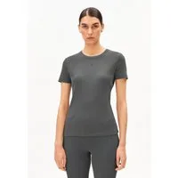 Armedangels T-Shirt GMT DYE RIB Ripp-T-Shirt aus Bio-Baumwoll Mix Slim Fit