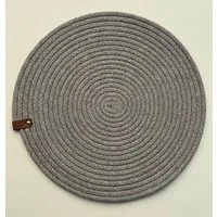 Seyila Home Platzset Hochwertige Seyila Platzsets Jute und Baumwollseil geflochten, (Set), Untersetzer, Tischdecke,Tischdeko,Decke,Platzset