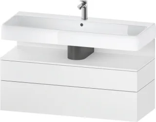 Duravit Qatego Waschtischunterbau wandhängend Weiß Matt 1190x470x590 mm - QA4396018180000 QA4396018180000