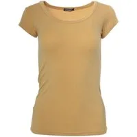 Muse T-Shirt Basic Kurzarm T-Shirt Skinny Fit 1001