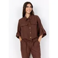 soyaconcept Kurzjacke SC-CHARISSA 1 aus Polyester, hüftlanger Schnitt, mit elastischem Bund