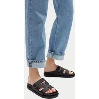 Jenny Jenny Frauen-Flip-Flops Schwarz CT0613-87 Badepantolette