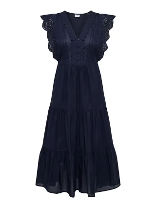 JDY - JDYSARA S/L LACE DRESS WVN Black Iris - Gr. - M