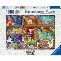 Ravensburger Puzzle Looney Tunes Studio, 1000 Puzzleteile, Made in Germany