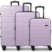 Saxoline® Trolleyset Miami, 4 Rollen, (3-teilig, 3 tlg), ABS