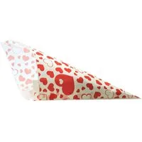 Poller GmbH Vogtland Papierspitztüten Spitztüten, Rote Herzen, PGV, 19 oder 23 cm, 19 cm / 125 g