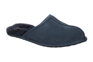 UGG 1101111 DEOC Scuff Herren Pantoletten Hausschuhe blau deep ocean - Echtle...