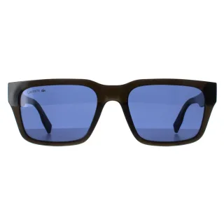 Lacoste L6004S 024 donkergrijs blauwe zonnebril