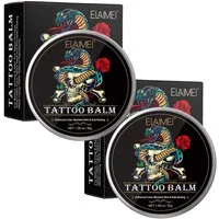 P-Beauty Cosmetic Accessories Hautcreme Tattoopflege Balsam Tattoocreme Aftercare Tattoo Tägliche Pflege Creme, 2-tlg.