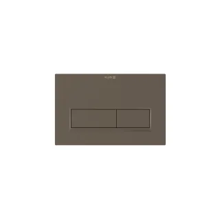 KLUDI UNIFIX Betätigungsplatte Eckig 244 x 160 mm Matt Dove 32PP01O1