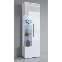 OTTO home Vitrine India,Höhe 160cm stilvolle Glasvitrine mit verstellbare Glasböden Standvitrine 1Trg, viel Stauraum ohne Beleuchtung