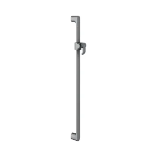 Keuco Brausestange Edition 400 51585, m.Brauseschieber,900 mm,Schwarzchrom geb, 51585130900 51585130900