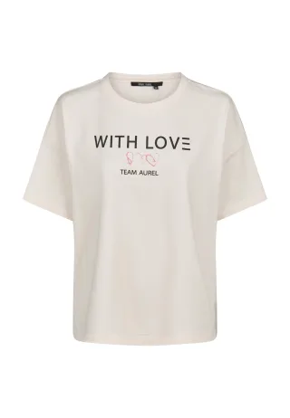 Marc Aurel - Shirt aus heavy Cotton Qualität blush - Gr. - 38