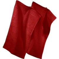 REDBEST Gästehandtuch Gästetuch 2er-Pack, Frottier, Walk-Frottier Uni
