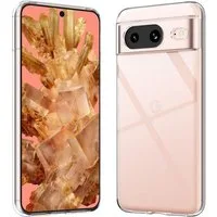 CoolGadget Handyhülle Transparent Ultra Slim Case für Google Pixel 8 6,2 Zoll, Silikon Hülle Dünne Schutzhülle für Pixel 8 Hülle