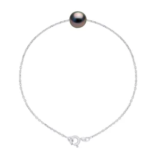 Armband echte Tahiti-Zuchtperle rund 8-9 mm