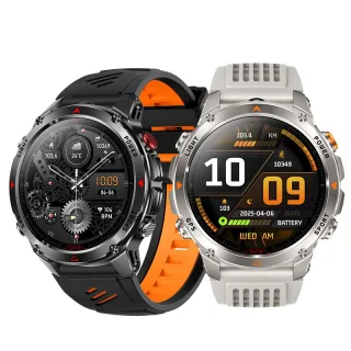 HT37 1.46-inch HD Screen GPS 3ATM Waterproof 540mAh Massive Battery Built-in Flashlight bluetooth Call Heart Rate Blood