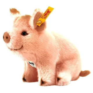 Steiff Schweinchen Sissi 15 rosa sitzend