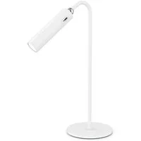 BEARWARE Schreibtischlampe 4in1 LED Tischlampe dimmbar, Magnethalterung, Bürolampe, Tischleuchte, mehrere Helligkeitsstufen, LED fest integriert, warmweiß, Akku, 3 Helligkeitsstufen, Standfuß, Wandhalterung, Clip, Taschenlampe