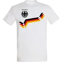 Youth Designz T-Shirt Deutschland Shirt Retro Fußball Trikot WM 2026 mit modischem Frontprint