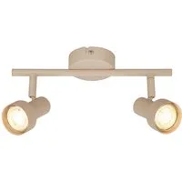 Briloner Leuchten LED Deckenspots TAPP, ohne Leuchtmittel, 27,5x12,5 cm, Wohnzimmer, Schlafzimmer, Flur, Büro