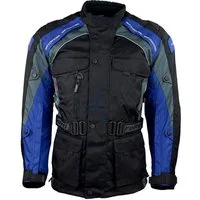 roleff Motorradjacke Liverpool RO Unisex, Mit Sicherheitsstreifen, 4 Taschen