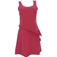 Guru-Shop Midikleid Minikleid aus Bio-Baumwolle im Lagenlook,.. alternative Bekleidung