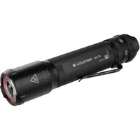 Ledlenser Taschenlampe TAC7R, Bis 3200 lm, 370m Leuchtweite, 10 Modi inkl. RGB & Strobe, USB-C, IP68