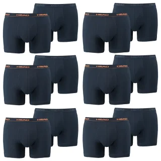 12 er Pack Head Herren Boxer Boxershorts Basic Pant Unterwäsche