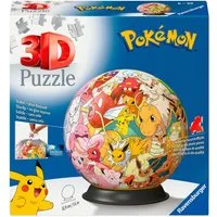 Ravensburger Puzzleball Pokémon - Kanto Region Characters, 72 Puzzleteile, Made in Europe
