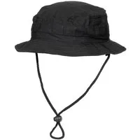 MFH Outdoorhut Boonie Outdoor Hut oder Buschhut aus Rip Stop, schwarz