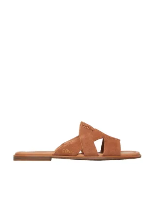 s.Oliver BLACK LABEL - Sandalen braun - Gr. - 37