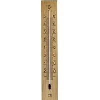 TFA Dostmann Raumthermometer Thermometer Eiche 12.1059.01