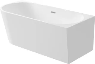 Neuesbad Serie 600 freistehende Badewanne aus Acryl, Eckversion, 140cm, rechte Version NB1DEKDS_014P1