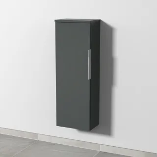Sanipa 3way Mittelschrank mit 1 Tür, Anthrazit-Matt, UM16622 UM16622