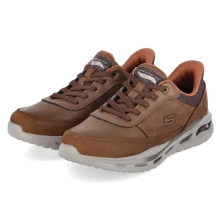 Skechers Slip-ins rARCH FIT ORVAN MOXLEY - Gr. 42 - Braun - Leder und Synthetik