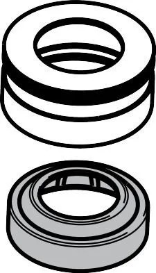 Hansgrohe Rosette PuraVida Mischer d:37mm chrom , 95288000 95288000