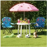 SUNULA Campingstuhl Kinder Klappstuhl Gartenstuhl Camping Kinderklappstuhl Anglerstuhl (2 St), Kinder-Anglersessel, wählbar als Bär, Elefant, Frosch oder Löwe