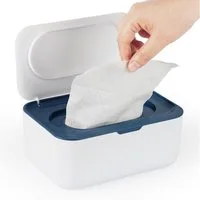 TUWENA Feuchttücherbox Spenderboxen Babytücher, Seidenpapier mit Deckel