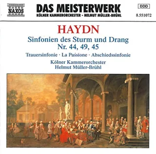Haydn Sinfonien 44 45 und 49 Mueller